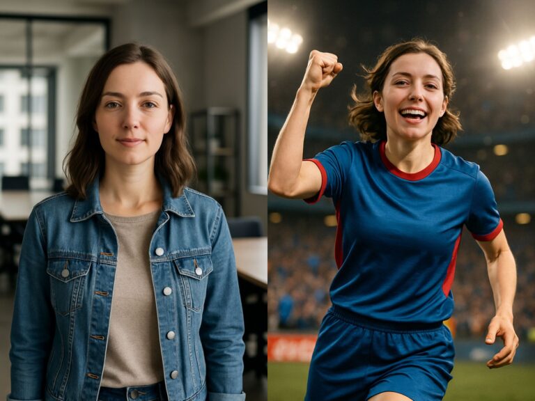 Colocar o participante em um jogo de futebol